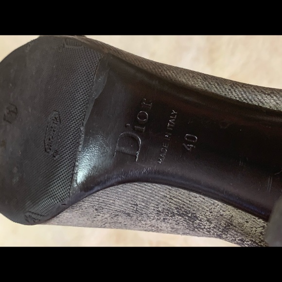 DIOR Round toe pumps sz40 - Picture 7 of 8